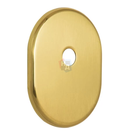 Декоративная накладка под шток Disec KT041 OVAL латунь pvd