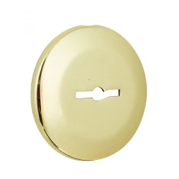 Декоративная накладка под сувальдный ключ Mul-T-Lock A731 MATRIX ROUND латунь pvd (без шторки)