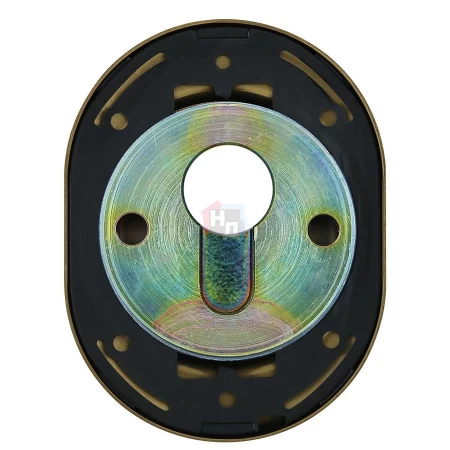 Броненакладка врезная Disec CD2000 Contro OVAL внутренняя бронза pvd