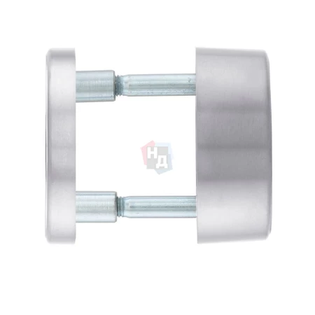 Броненакладка накладная Rostex R3/S Rotondum ROUND нержавеющая сталь (38-45мм)