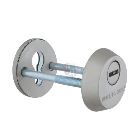 Броненакладка накладная Mul-T-Lock SL3 ROUND никель сатин