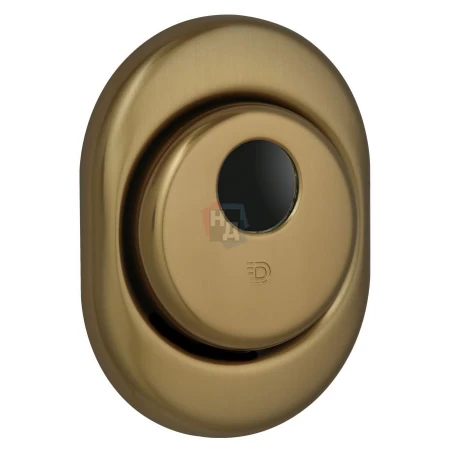 Броненакладка врезная Disec CD2000 Contro OVAL внутренняя бронза pvd
