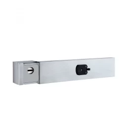 Защитная дверная ручка с броненакладкой врезная Disec MG1300 Magnetic Handle SQUARE хром матовый
