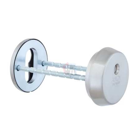Броненакладка накладная Abloy CH101 h.12,5мм ROUND нержавеющая сталь