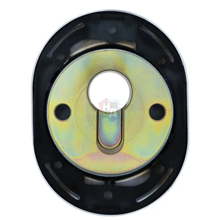 Броненакладка врезная Disec CD2000 Contro OVAL внутренняя хром матовый