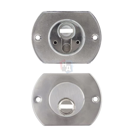Броненакладка врезная Mul-T-Lock EMK00104C внутренняя хром сатин