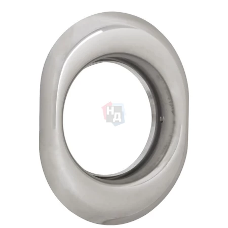 Накладка на броненакладку Disec A1559 OVAL хром полированный