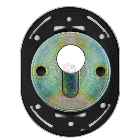 Броненакладка врезная Disec CD2000 Contro OVAL внутренняя нержавеющая сталь