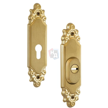 Броненакладка накладная Rostex R3 Ozdobna PLATE титан pvd матовый (38-55мм)