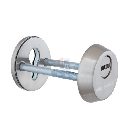 Броненакладка накладная Mul-T-Lock SL3 ROUND нержавеющая сталь