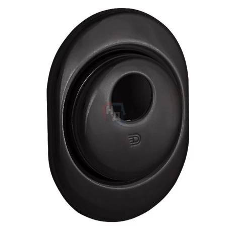 Броненакладка врезная Disec CD2000 Contro OVAL внутренняя черный