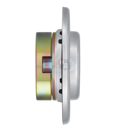 Броненакладка врезная Disec CD2100 Contro OVAL внутренняя хром полированный