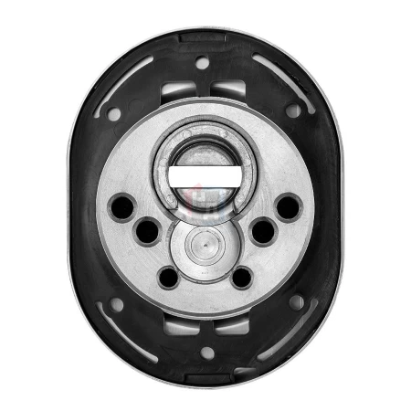 Броненакладка врезная Disec BD16 Sferik OVAL внешняя нержавеющая сталь