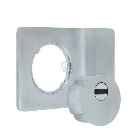 Броненакладка врезная Disec NXPL44 Flat Handle SQUARE внешняя нержавеющая сталь