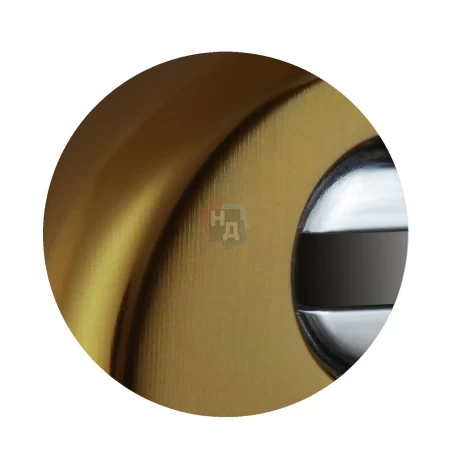 Броненакладка накладная Disec BD54 ROUND бронза pvd