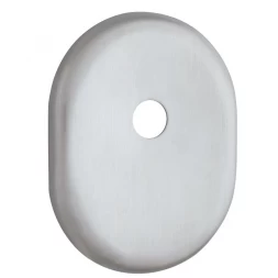 Декоративная накладка под шток Disec KT3560 OVAL нержавеющая сталь