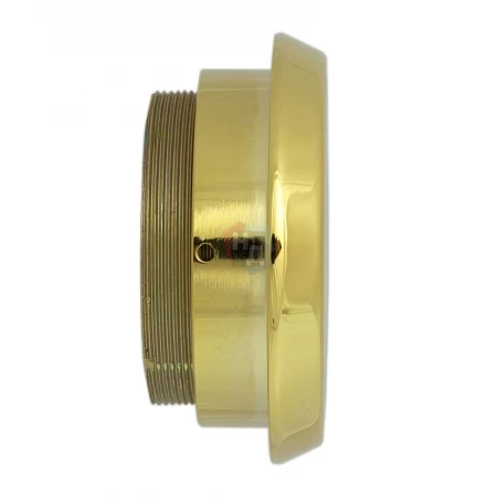 Броненакладка врезная Disec BKS260 Monolito Milano Kripton ROUND внешняя латунь pvd
