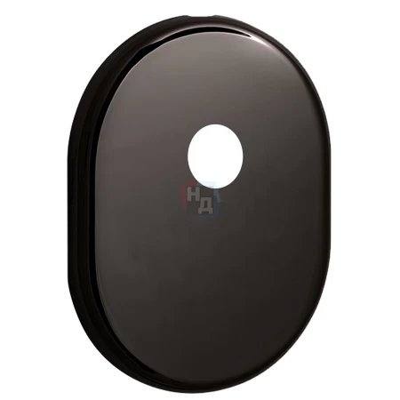 Декоративная накладка под шток Disec KT041 OVAL черный