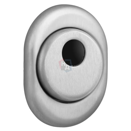 Броненакладка врезная Disec CD2000 Contro OVAL внутренняя нержавеющая сталь