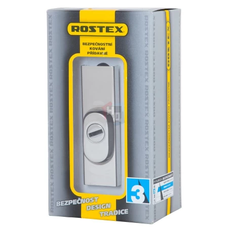 Броненакладка накладная Rostex R3 R1/R4 PLATE хром полированный (38-55мм)