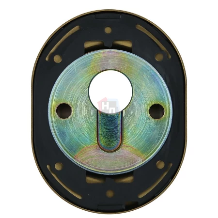 Броненакладка врезная Disec CD2100 Contro OVAL внутренняя бронза pvd