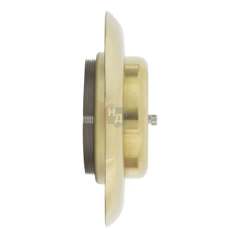 Броненакладка врезная Disec 4GN2MB OVAL внешняя латунь pvd