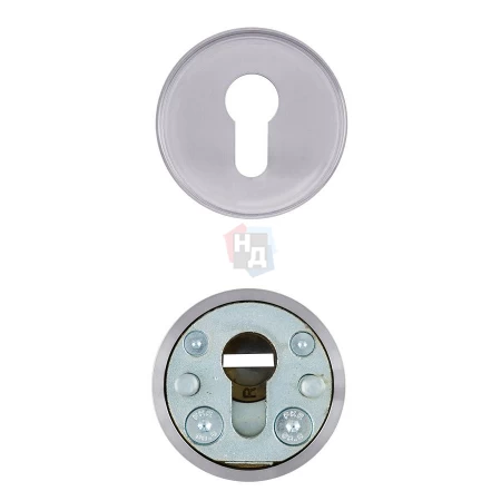 Броненакладка накладная Rostex R3/S Rotondum ROUND нержавеющая сталь (38-45мм)