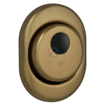 Броненакладка врезная Disec CD2100 Contro OVAL внутренняя бронза pvd