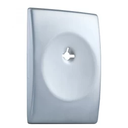 Декоративная накладка под ключ OMEGA Disec KT3614 SQUARE хром матовый (без шторки)