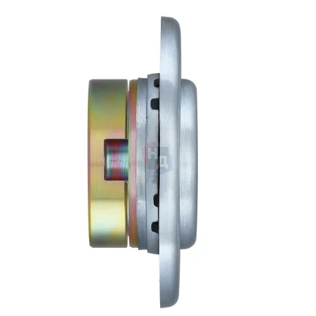 Броненакладка врезная Disec CD2100 Contro OVAL внутренняя хром матовый
