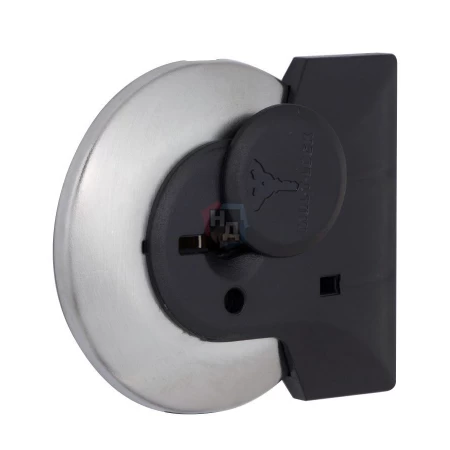 Декоративная накладка под сувальдный ключ Mul-T-Lock A732 MATRIX ROUND хром сатин (со шторкой)