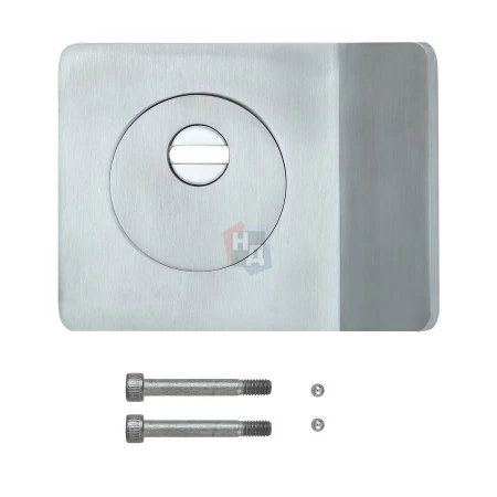 Броненакладка врезная Disec NXPL44 Flat Handle SQUARE внешняя нержавеющая сталь
