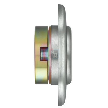 Броненакладка врезная Disec CD2100 Contro OVAL внутренняя нержавеющая сталь