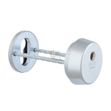 Броненакладка накладная Abloy CH101 h.16,5мм ROUND хром сатин