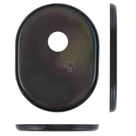 Декоративная накладка под шток Disec KT041 OVAL черный