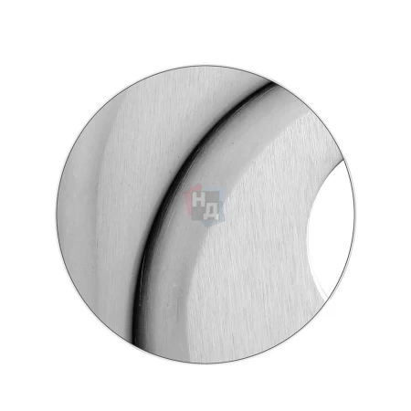 Броненакладка врезная Disec CD2000 Contro OVAL внутренняя нержавеющая сталь