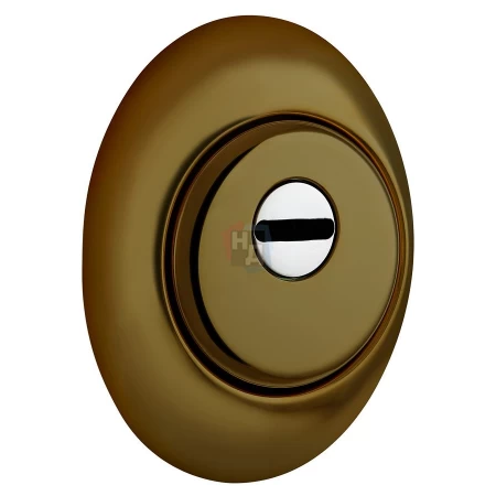 Броненакладка врезная Disec CLS5 Class 5 OVAL внешняя бронза pvd