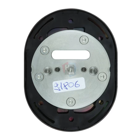 Броненакладка врезная Disec 3GDM OVAL внешняя черный (под сувальдный ключ)