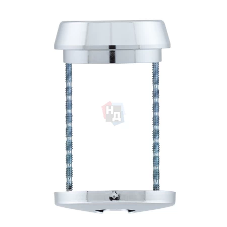 Броненакладка накладная Abloy CH101 h.12,5мм ROUND хром полированный