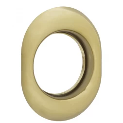 Накладка на броненакладку Disec A1559 OVAL латунь pvd