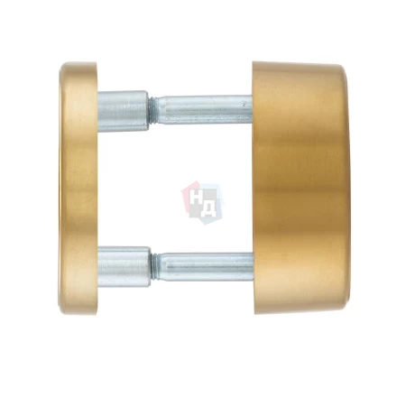Броненакладка накладная Rostex R3/S Rotondum ROUND нержавеющая сталь титан pvd (38-45мм)