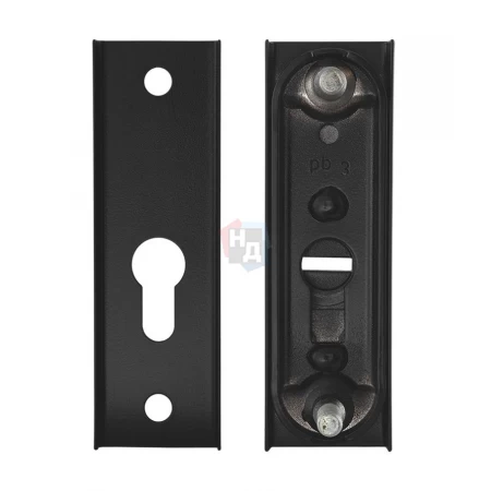 Броненакладка накладная Rostex R3 R1/R4 PLATE черный (38-55мм)
