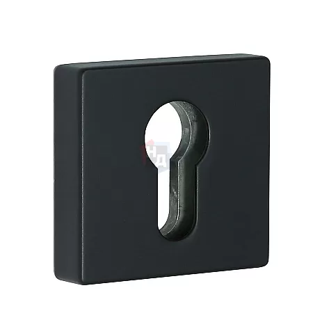 Декоративная накладка под цилиндр Disec KT002 SQUARE черный