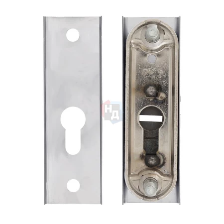 Броненакладка накладная Rostex R3 R1/R4 PLATE хром полированный (38-55мм)