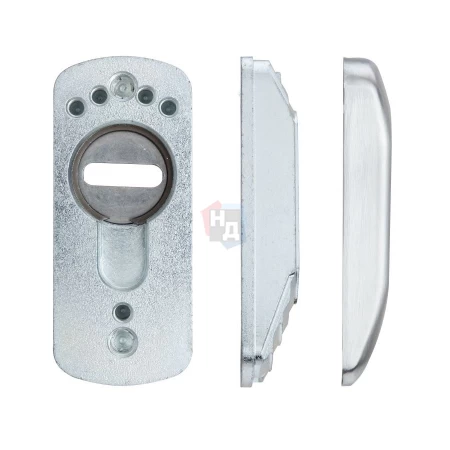 Броненакладка накладная Disec SG31 Guard OVAL нержавеющая сталь
