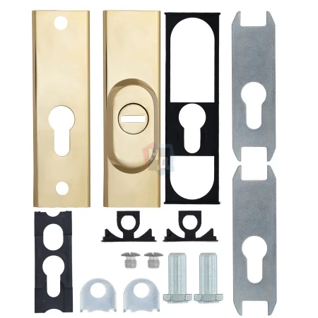 Броненакладка накладная Rostex R3 R1/R4 PLATE титан pvd (38-55мм)