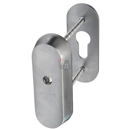 Броненакладка накладная Abloy CH102 h.12,5мм PLATE хром полированный