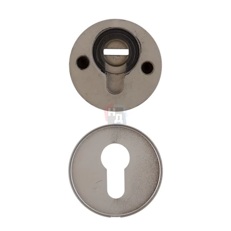 Броненакладка накладная Mul-T-Lock SL3 ROUND никель сатин