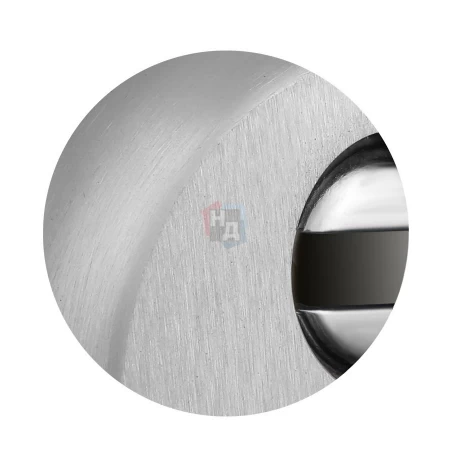 Броненакладка накладная Disec BD54 ROUND нержавеющая сталь