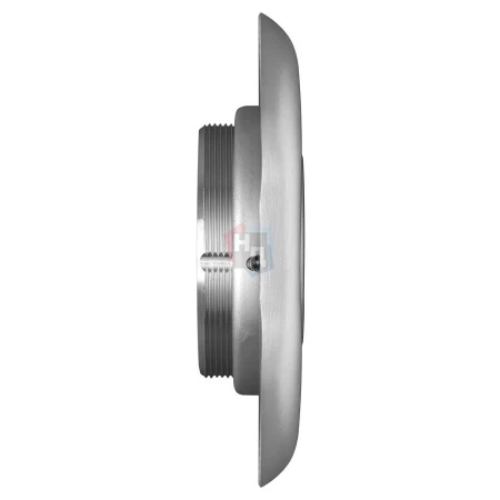 Броненакладка врезная Disec BD108 Monolito OVAL внешняя нержавеющая сталь (под ключ OMEGA)